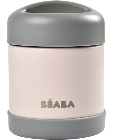 BEABA THERMO MAISTO INDELIS, 300 ML, DARK GREY/LIGHT PINK