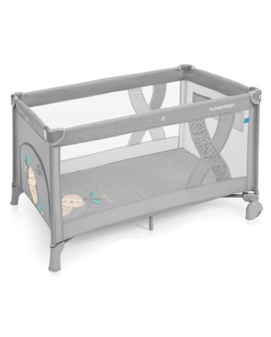 BABY DESING MANIEŽAS SIMPLE, LIGHT GREY