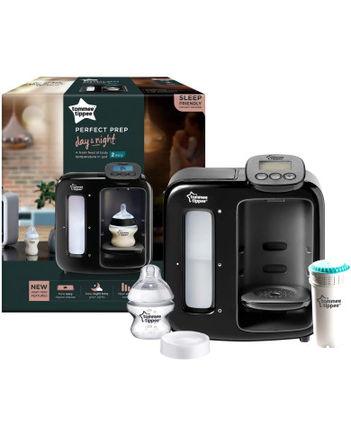 TOMMEE TIPPEE PERFECT PREP PIENO MIŠINUKŲ PARUOŠIMO APARATAS DAY & NIGHT, BLACK