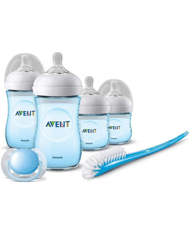 PHILIPS AVENT RINKINYS NAUJAGIMIUI NATURAL SCD301, MĖLYNAS