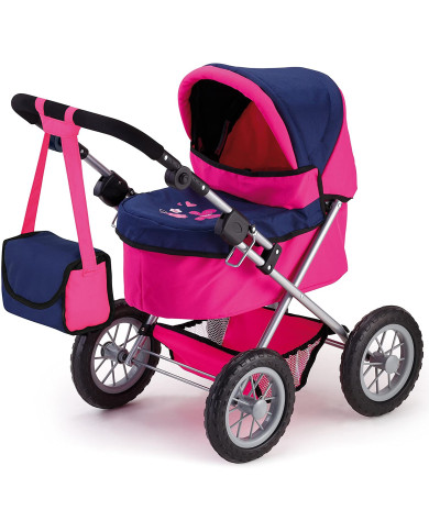 BAYER DESIGN LĖLIŲ VEŽIMĖLIS TRENDY, PINK