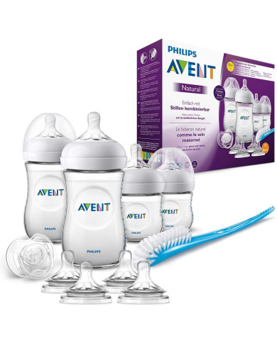 PHILIPS AVENT RINKINYS NAUJAGIMIUI NATURAL SCD301, BALTAS