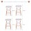 CHILDHOME EVOLUX VYSTYMO STALAS NATURAL WHITE