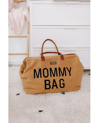 CHILDHOME DIDELIS MAMOS REIKMENŲ KREPŠYS MOMMY BAG, TEDDY BEIGE