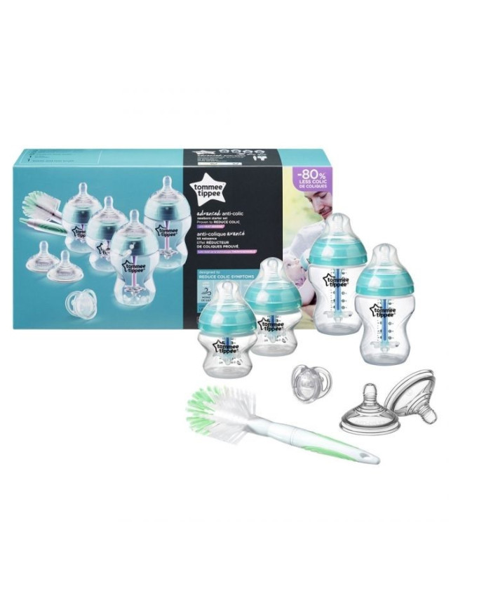 TOMMEE TIPPEE ADVANCED ANTI-COLIC MAITINIMO PRADŽIOS RINKINYS