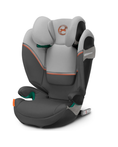 CYBEX SOLUTION S2 I‑FIX AUTOMOBILINĖ KĖDĖ, 15-36 KG., LAVA GREY