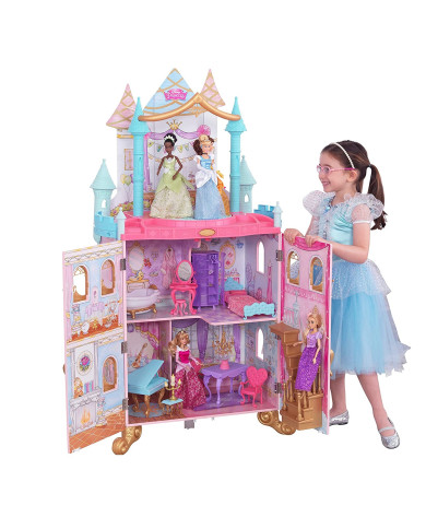 KIDKRAFT DISNEY PRINCESS LĖLIŲ NAMAS SU GARSAIS DANCE AND DREAM, 10276