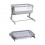 CHICCO NEXT2ME GO SULANKSTOMAS LOPŠIUKAS, LIGHT GREY