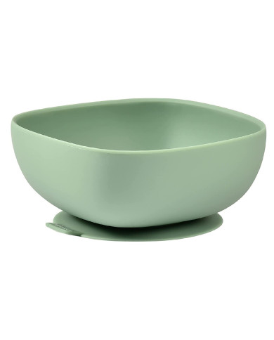 BEABA SILIKONINIS DUGNU PRILIMPANTIS DUBENĖLIS, SAGE GREEN
