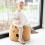 CHILDHOME PUFAS TEDY BEAR, BEIGE, 40 CM