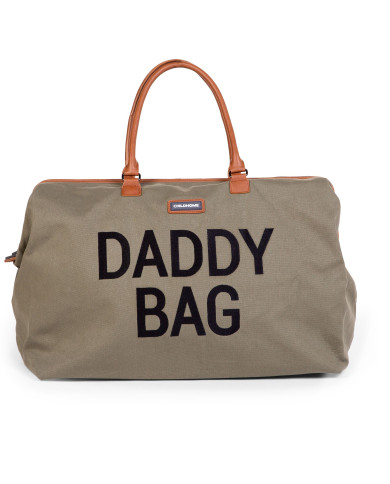 CHILDHOME DADDY BAG NURSERY BAG - CANVAS - KHAKI