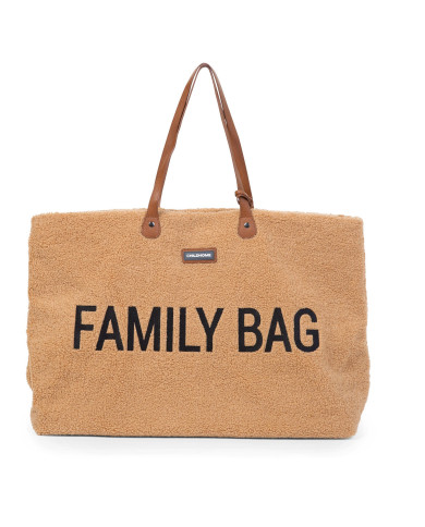 CHILDHOME FAMILY BAG NURSERY BAG - TEDDY BROWN