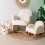 CHILDHOME ROCKING CHAIR - TEDDY - OFF WHITE
