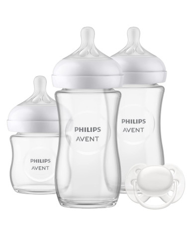 PHILIPS AVENT STIKLINIS RINKINYS NAUJAGIMIUI NATURAL RESPONSE SCD878/11  