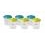 BEABA SUJUNGIAMI MAISTO LAIKYMO INDELIAI (200 ML, 6 VNT.) BLUE GREEN